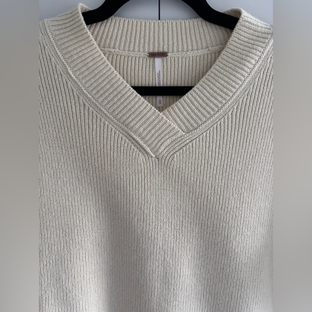 Free People Easy Street Vest in Cream - Size XS - Picture 15 of 16